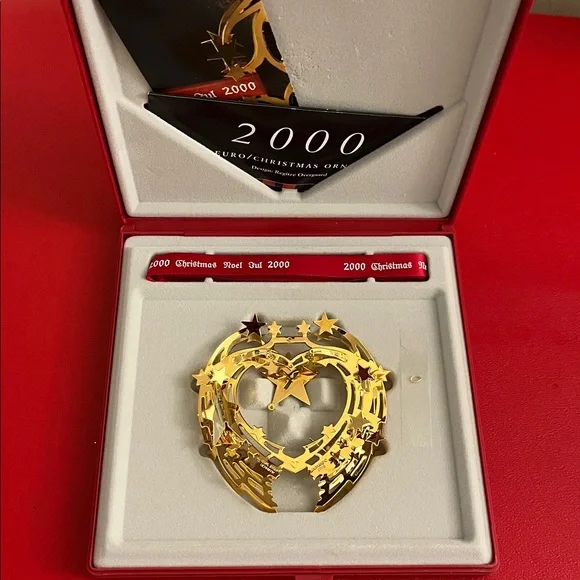 Georg Jensen 2000 Weihnachtsschmuck Shooting Star von Regitze Overgaard